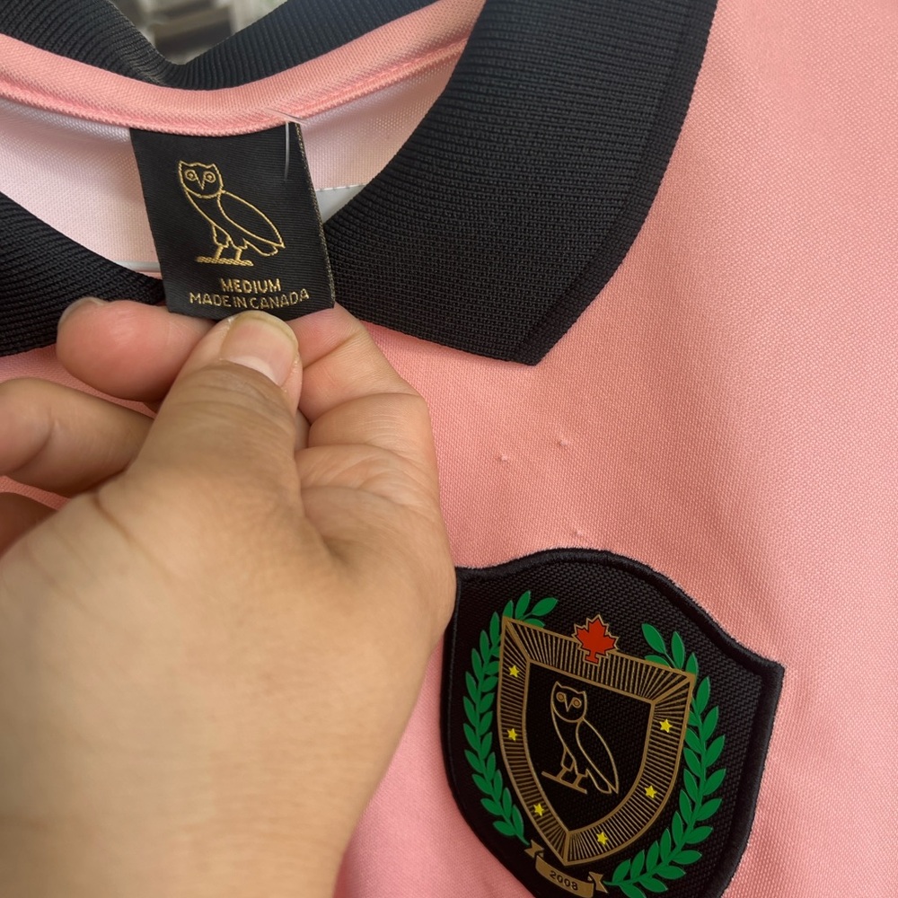 OVO Pink Polo Shirt